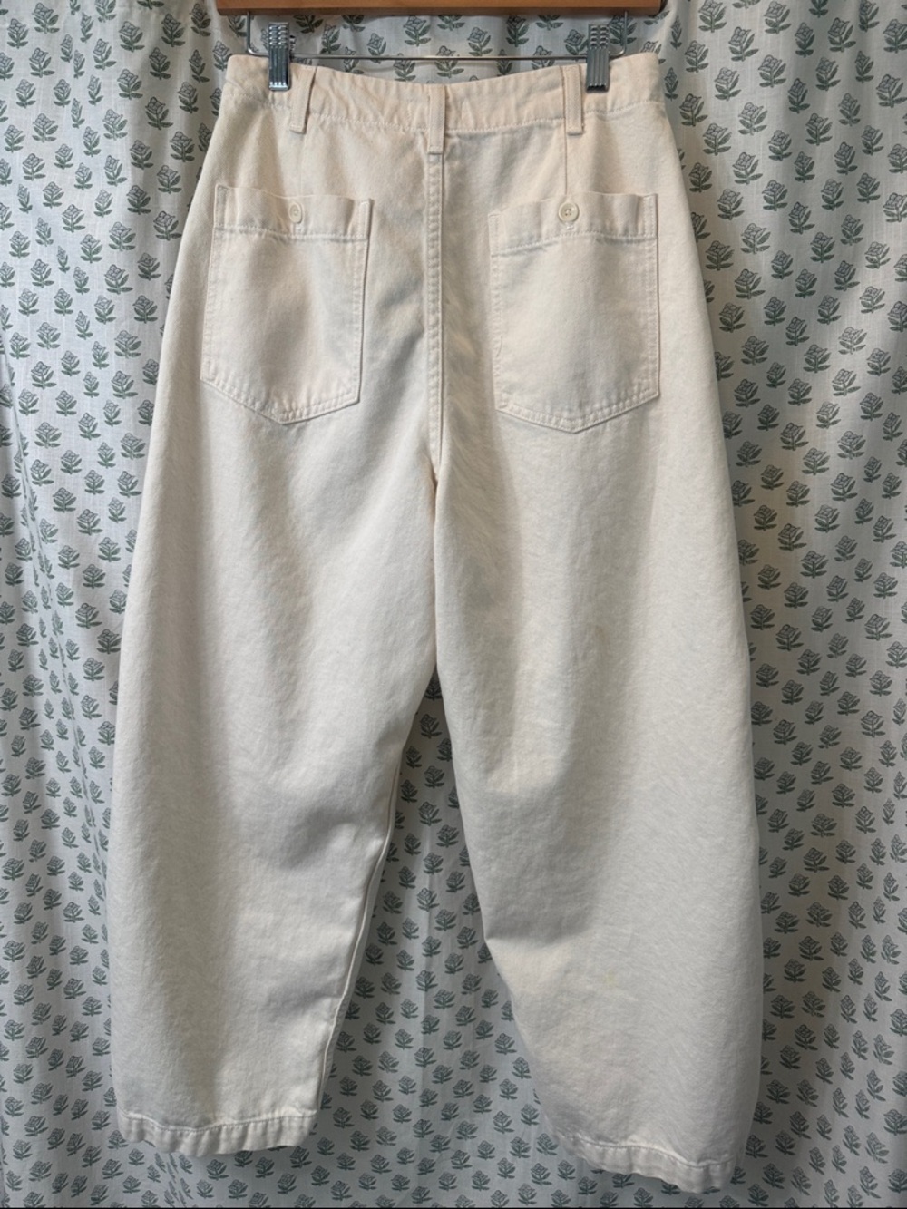 Ozma Jardin Pant in Ecru - Picture 3 of 9